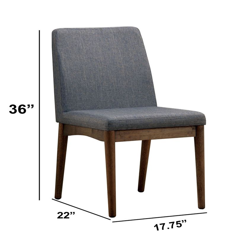 Eindride Mid Century Modern Side Chair Set Of 2-Benzara