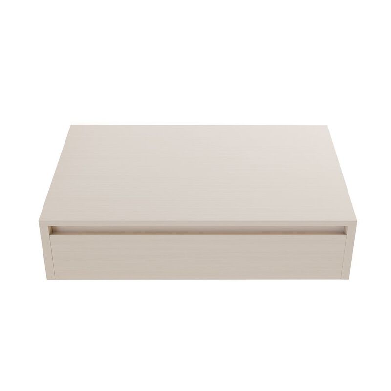 Avancer 36" Wall-Mounted Bathroom Vanity Cabinet without Top in White Oak image number 3