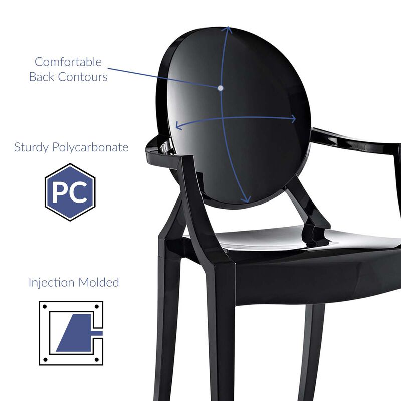 Pink Casper Dining Armchair-Benzara image number 1
