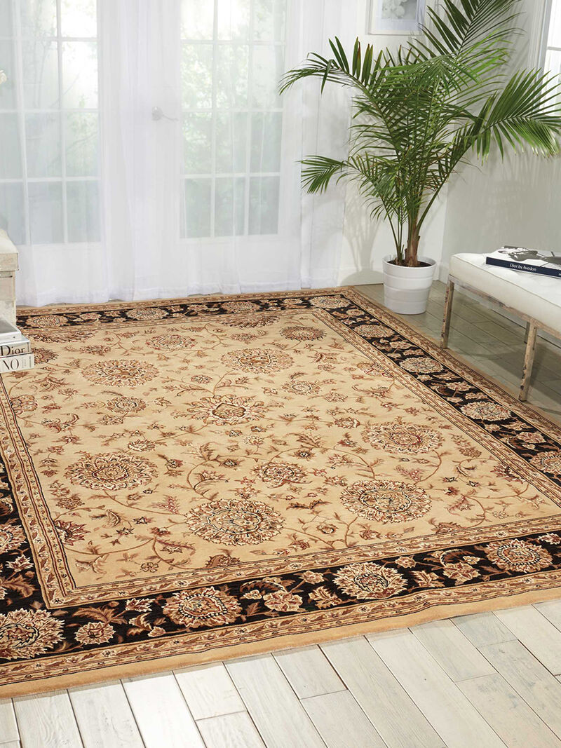 Nourison 2000 2207 Beige 9'9" x 13'9" Rug image number 3