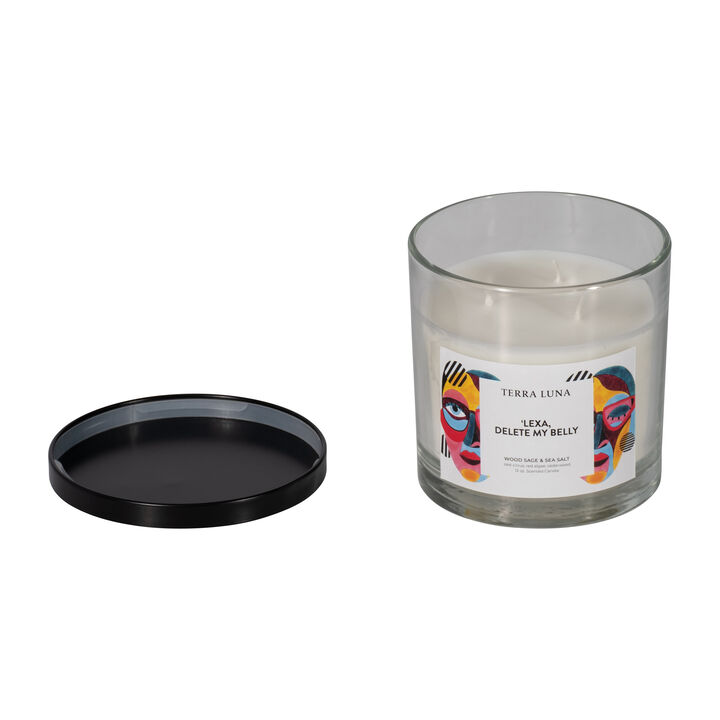 Delete My Belly Lidded Candle