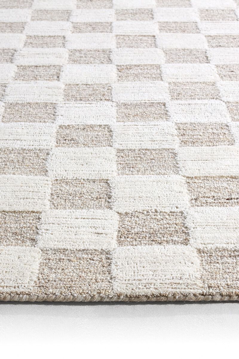 Finnigan Tijara Bleached Sand 8'6" x 11'6" Rug by Label J x Jaipur Living image number 3