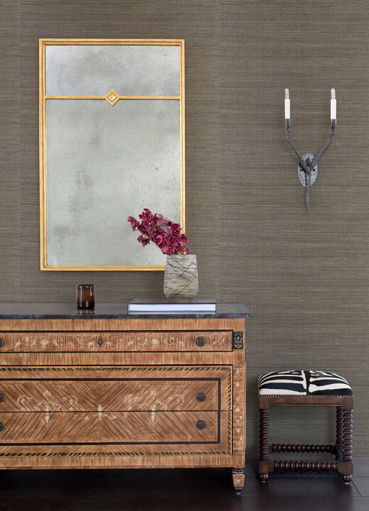 Jiao Metallic Sisal Grasscloth Wallpaper (Set of 2)