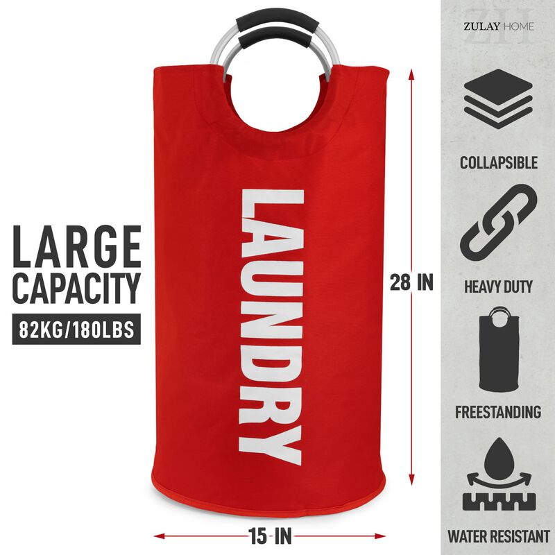 Non-Slip Padded Laundry Bag With Handles