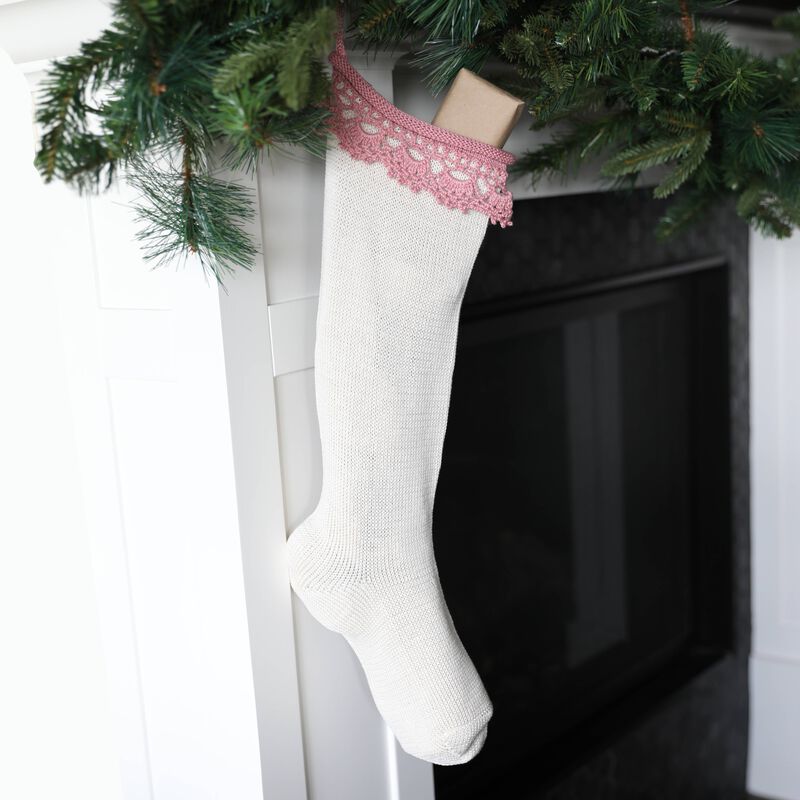 Boho Stocking - Rose image number 2