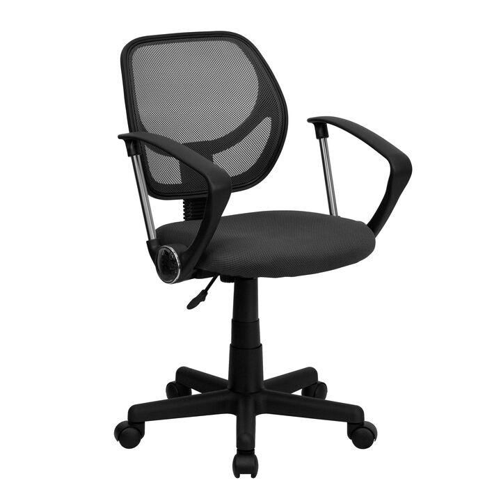 Neri Low Back   Mesh Swivel Task Office Chair with Arms