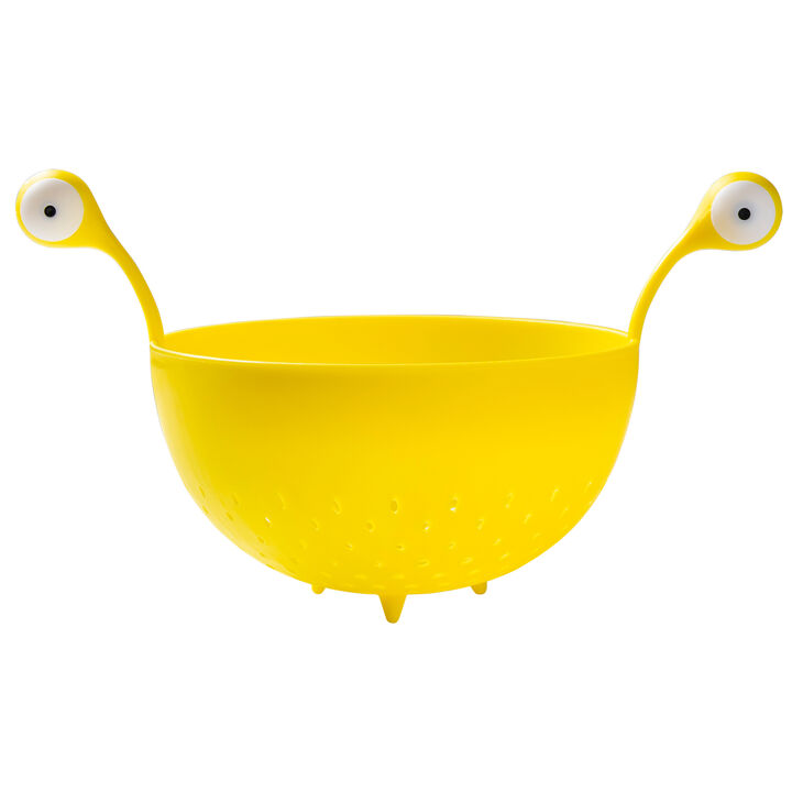 VENTRAY Home Spaghetti Monster Colander, Yellow