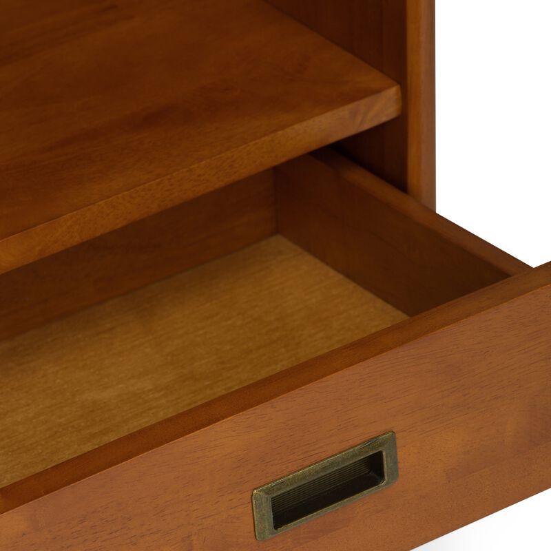 Lirbru Mid Century Wide Bookcase image number 7