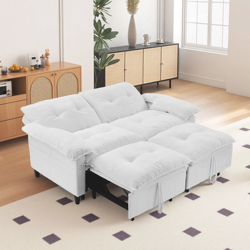 Napnam Convertible Sleeper Couch image number 5