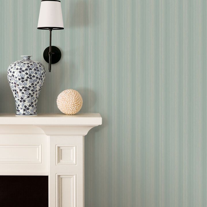 Nordic Elements Stripe Green Wallpaper G34148