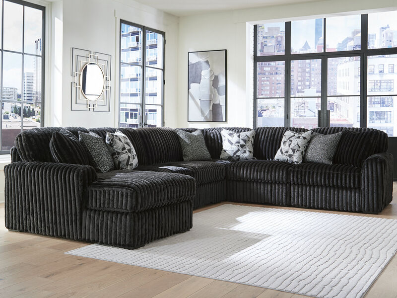 Midnight-Madness 6-Piece Sectional with Chaise image number 1