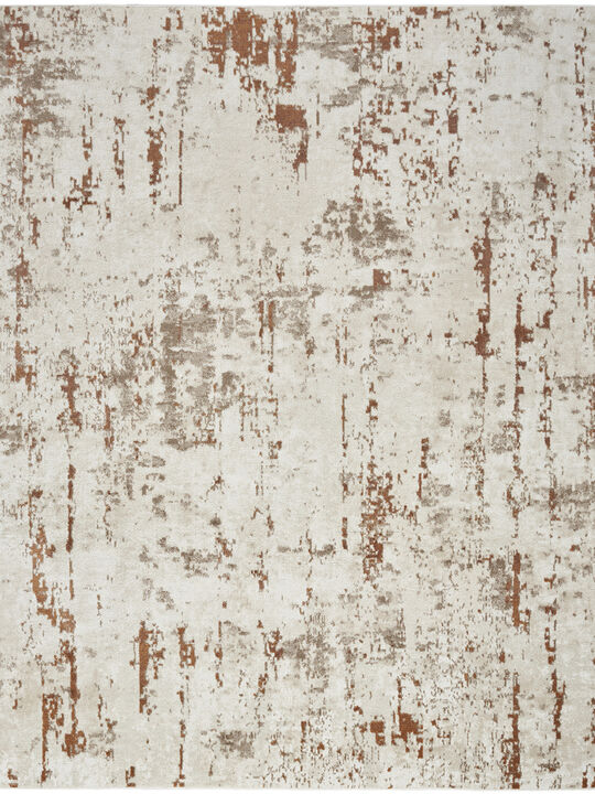 Quarry QUA01 Ivory/Rust 8'10" x 11'10" Rug