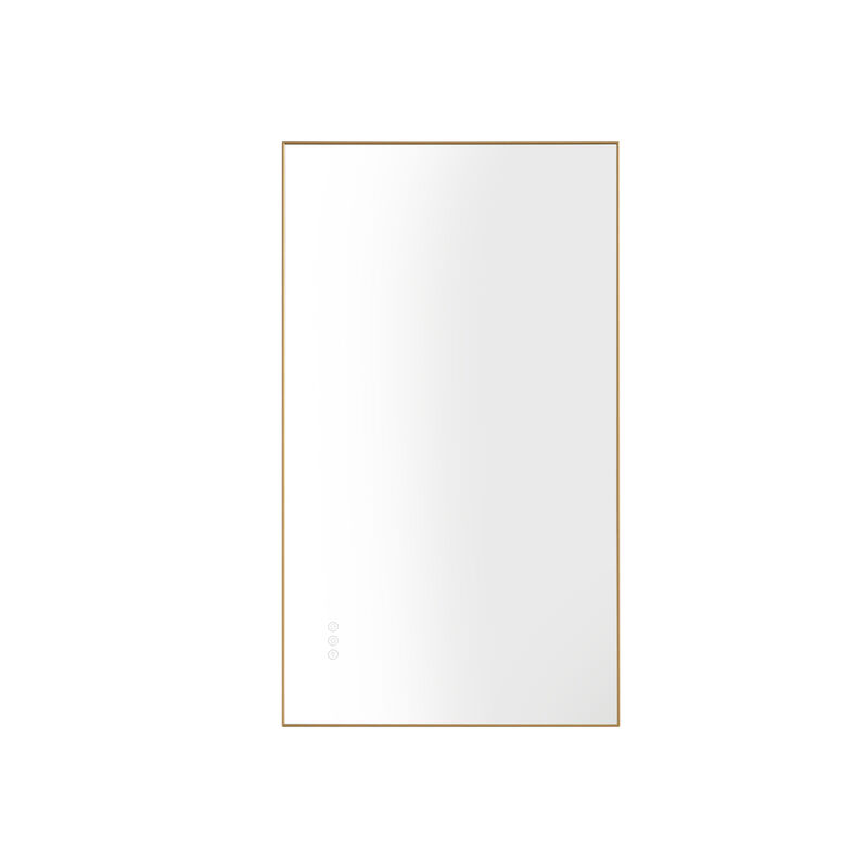 42x 24 Inch LED Mirror Bathroom Vanity Mirror with Backlight, Wall Mount Anti-Fog Memory Large Adjustable Vanity Mirror