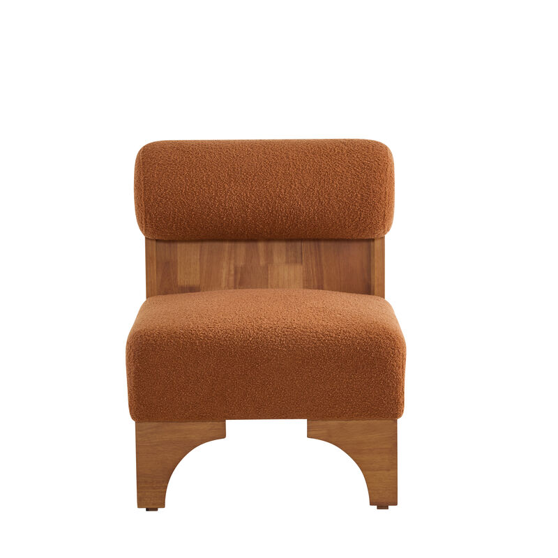 Merax Modern Boucle Lounge Chair Accent Chair