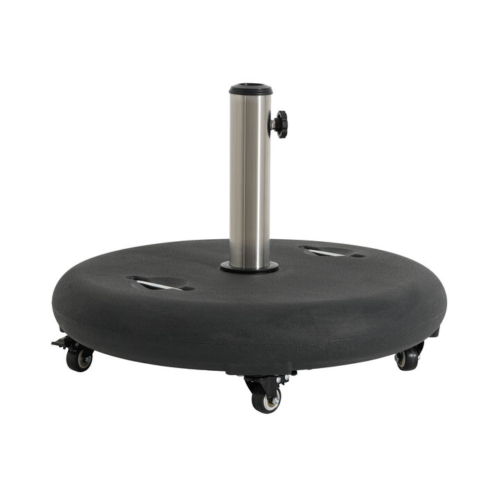 Christopher Knight Home Vincent Outdoor 80 lbs Concrete Circular Umbrella Base