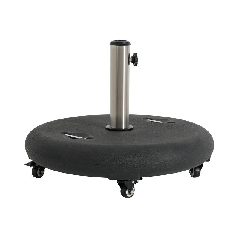 Christopher Knight Home Vincent Outdoor 80 lbs Concrete Circular Umbrella Base image number 0