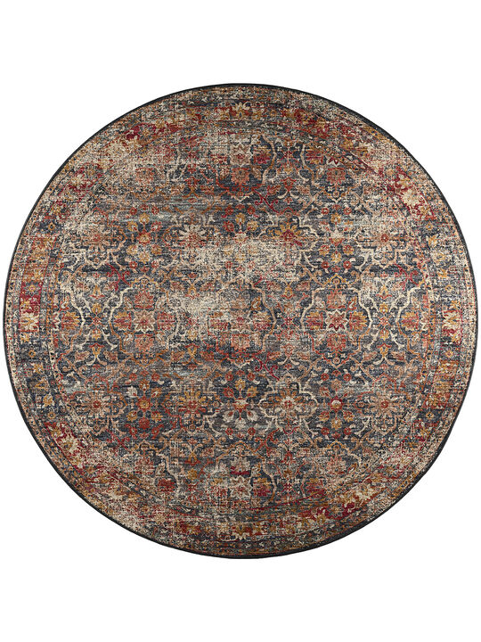 Jericho JC3 Charcoal 6' Rug