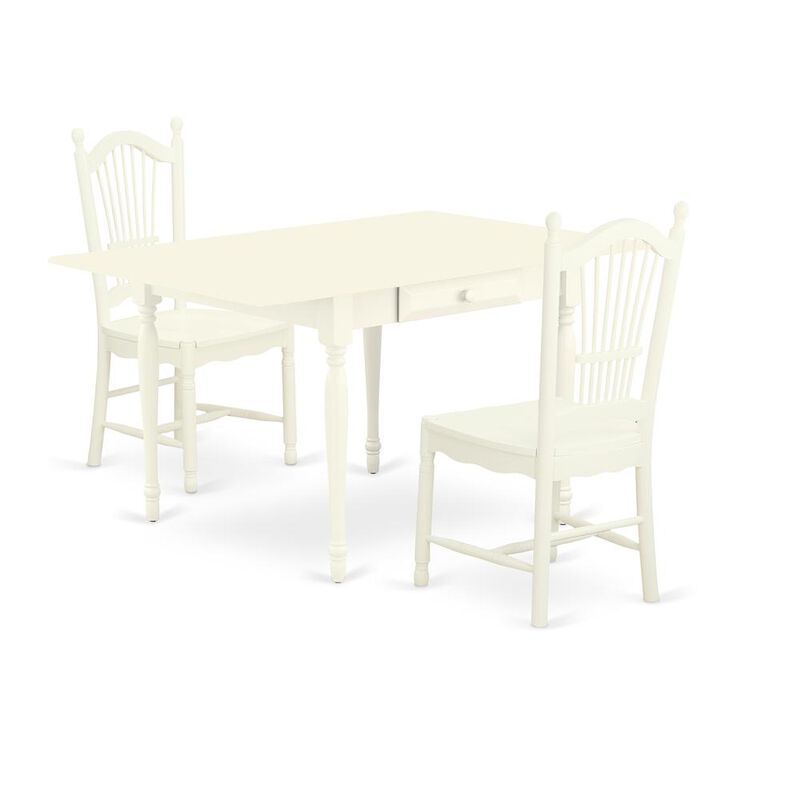 Dining Room Set Linen White