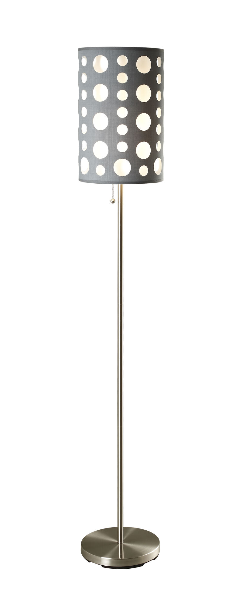 Streamdale 62"H Grey/White Retro Floor Lamp