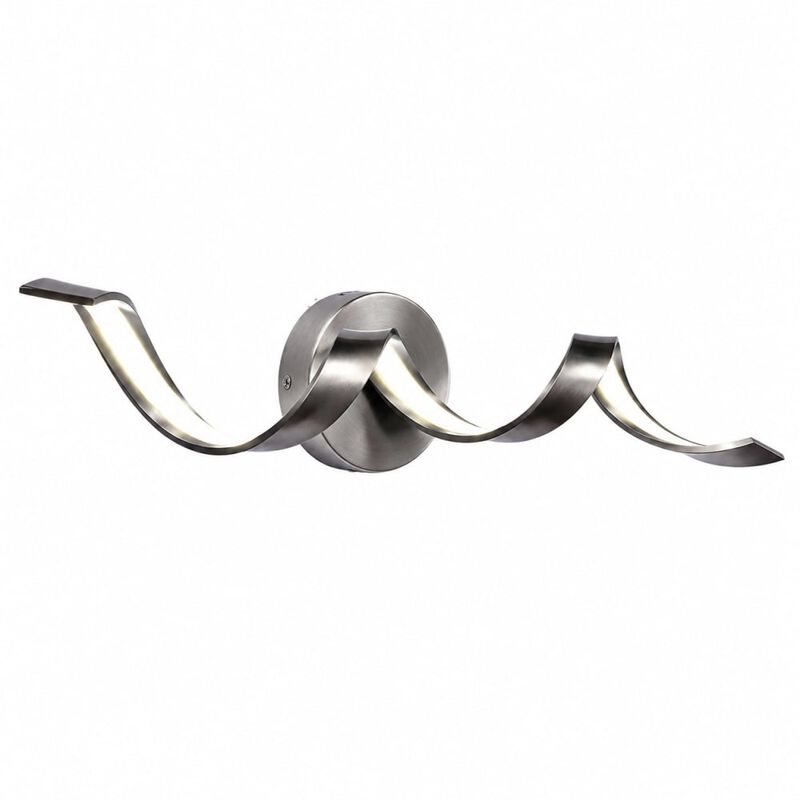 ELEMENT ACE Dimmable Spiral Design LED Bathroom Vanity Light Wall Mount Fixture for Bathrooms, Hallways, and Living Spaces image number 0