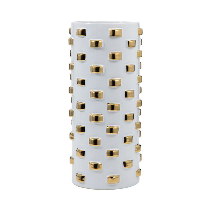 Glam Geometric Vase
