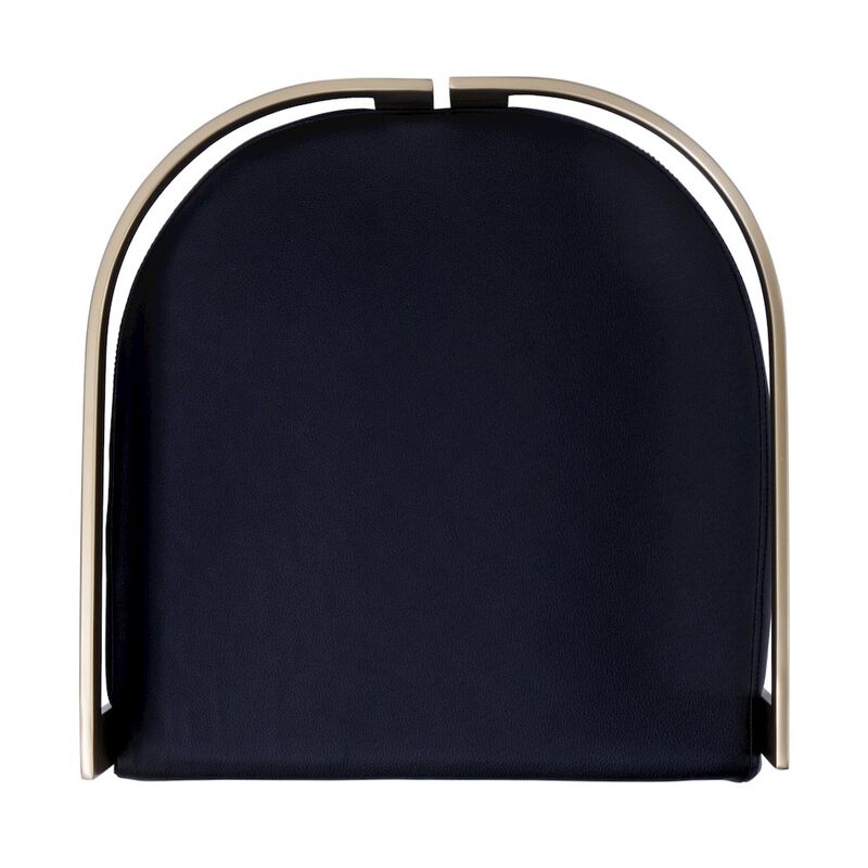 Butler Specialty Clarence Faux Leather 23 Dining Stool, Black