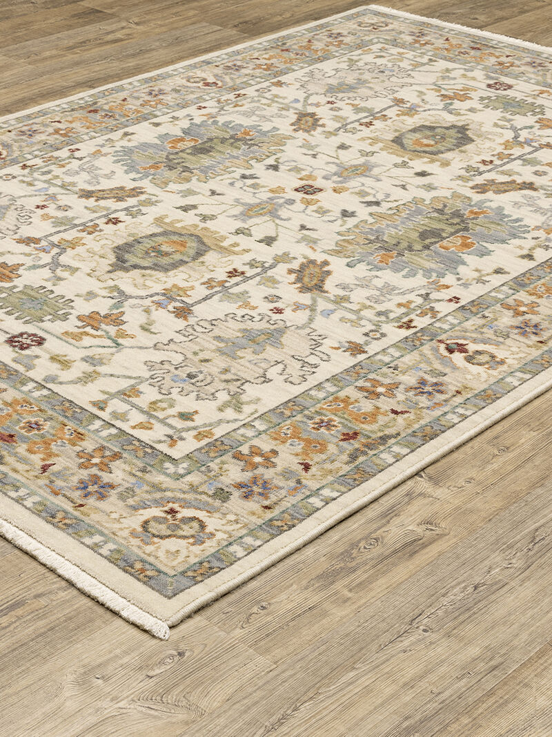 Lucca 5'3" x 7'6" Ivory Rug image number 2