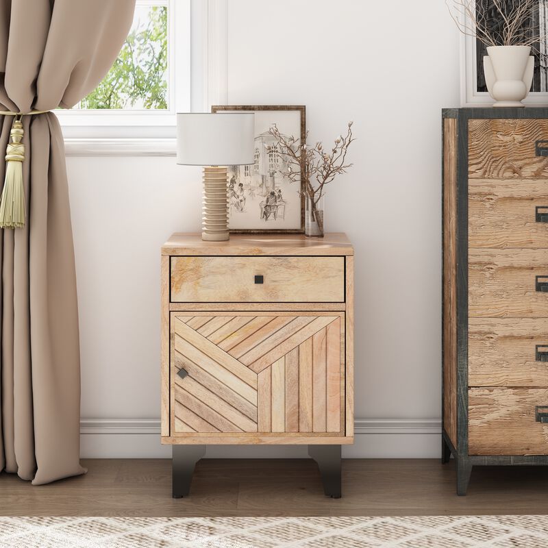 Christopher Knight Home Driftlyn Contemporary Nightstand with Drawer