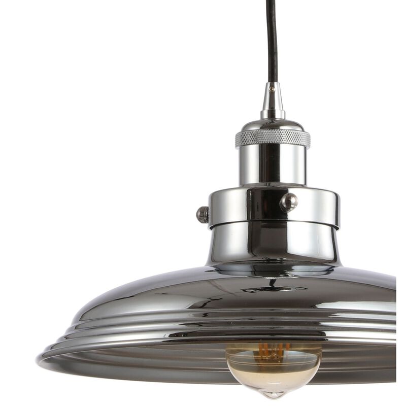 Bedford Adjustable Iron Industrial Rustic LED Pendant