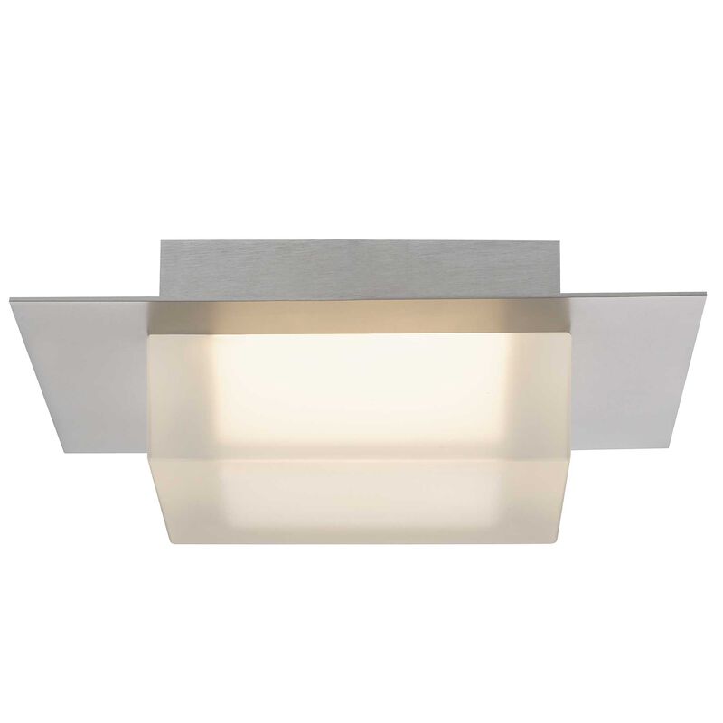 Foursquare 8 inch SS LED Flush Mount image number 3