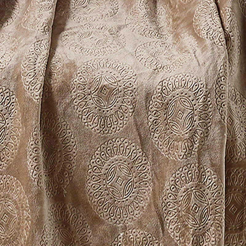 Plazatex Caesar Sherpa Decorative Super Soft Throw Blanket for Sleep/Decor 50" x 60" Taupe