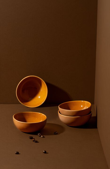 Stoneware Condiment Bowl | Dadasi 6 Oz - set of 4