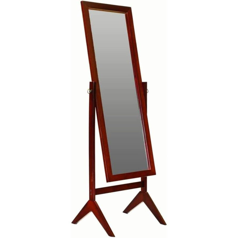 Large Standing Dressing Mirror &ndash; Modern Full-Length Cheval Style