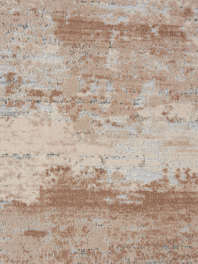 Rustic Textures RUS03 Beige 3'11" x 5'11" Rug