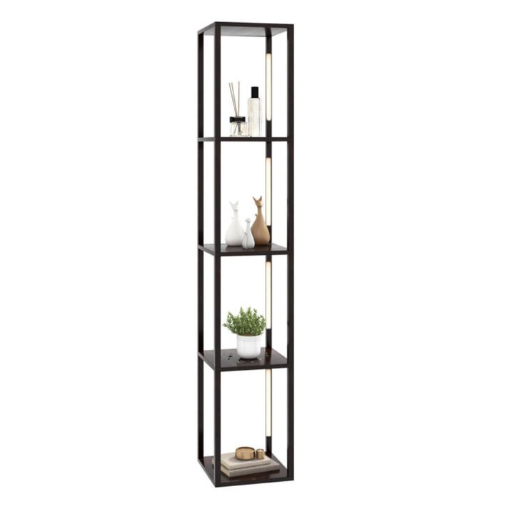 Hivvago 64 Inches Floor Lamp with 3-Level Dimmable LED Bulbs and Rotatable LED Poles