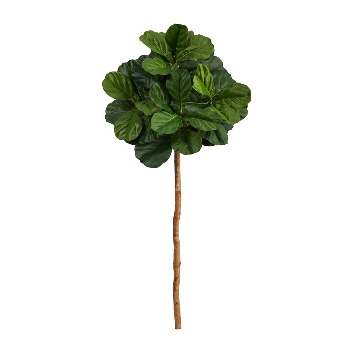 HomPlanti 4.5 Feet Fiddle Leaf Artificial Tree (No Pot)