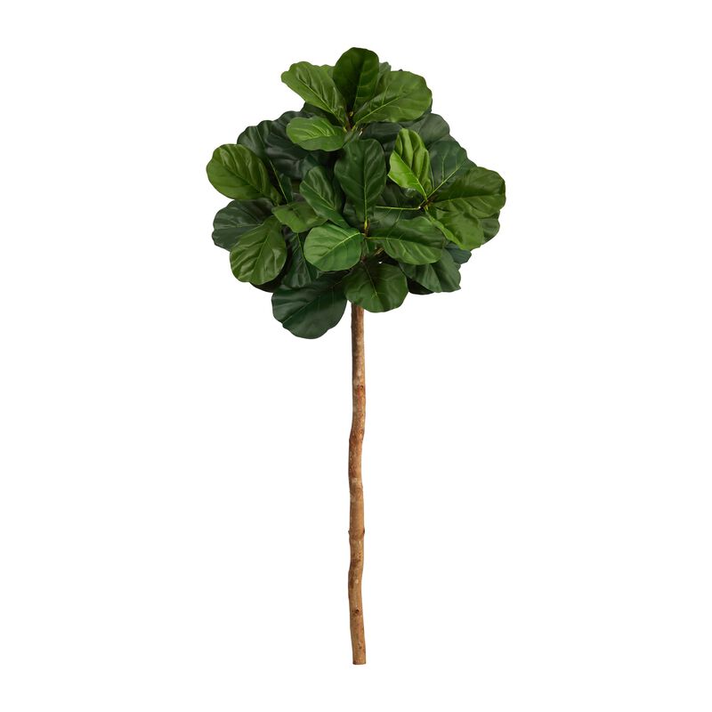 Hivvago 4.5 Feet Fiddle Leaf Artificial Tree (No Pot)