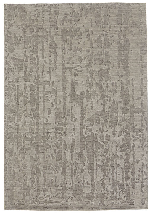 HomeRoots Abstract Hand Woven Area Rug