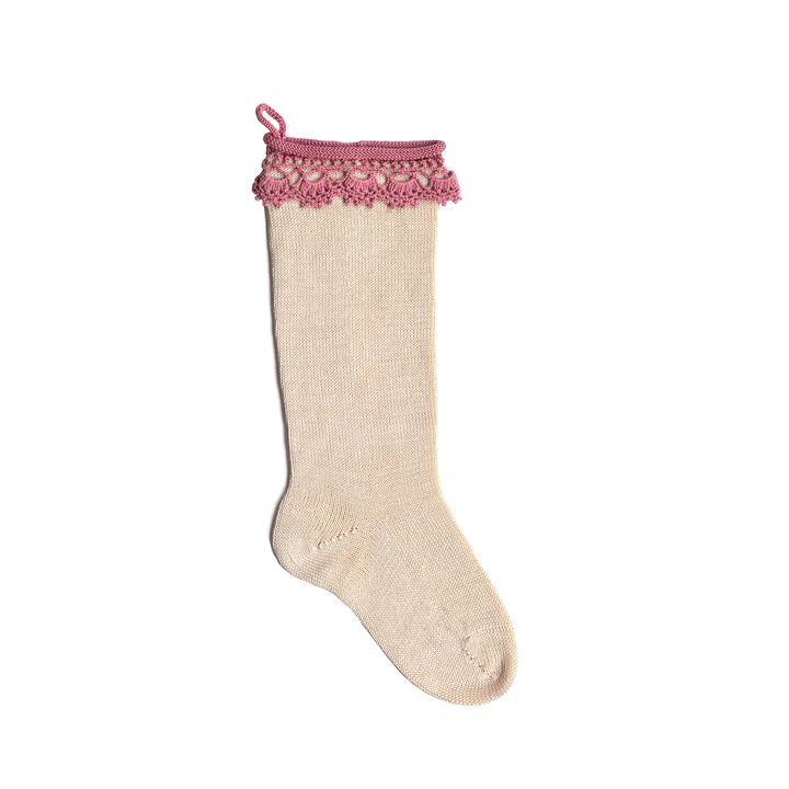 Boho Stocking - Rose
