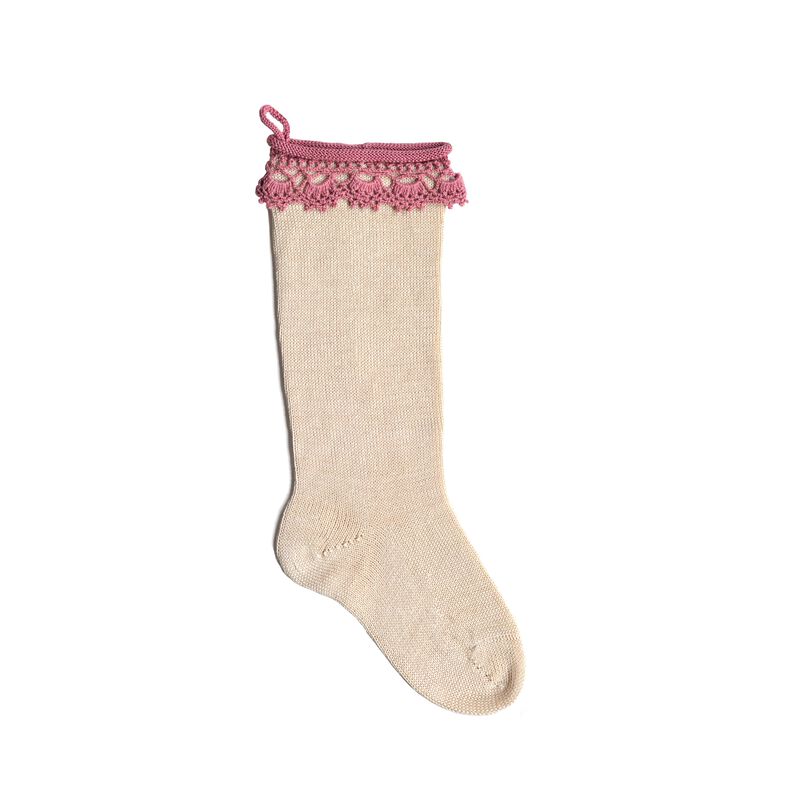 Boho Stocking - Rose image number 0