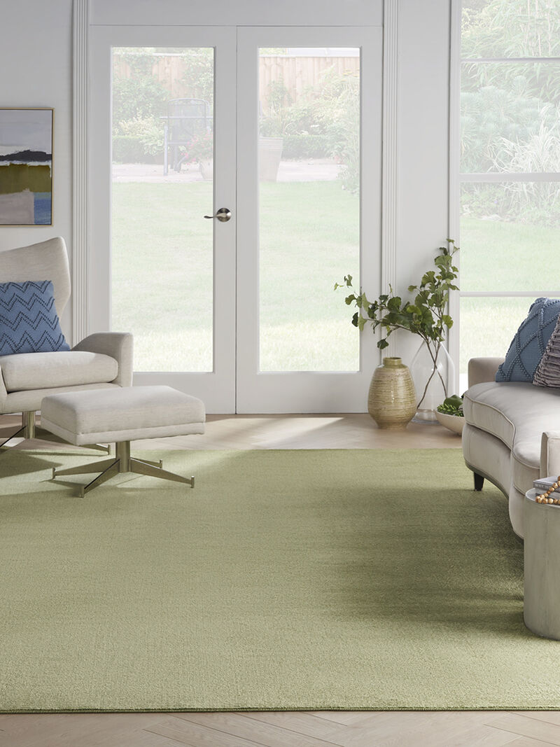 Nourison Essentials NRE01 Green 10' x 14' Rug