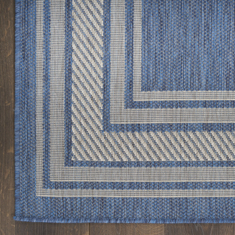 HomeRoots Geometric Indoor Outdoor Area Rug image number 5