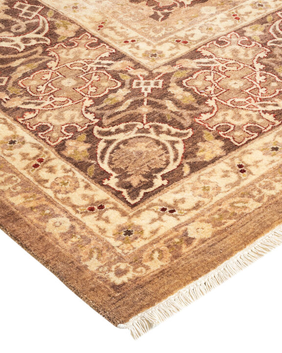 Mogul, One-of-a-Kind Hand-Knotted Area Rug  - Brown, 8' 2" x 10' 4"