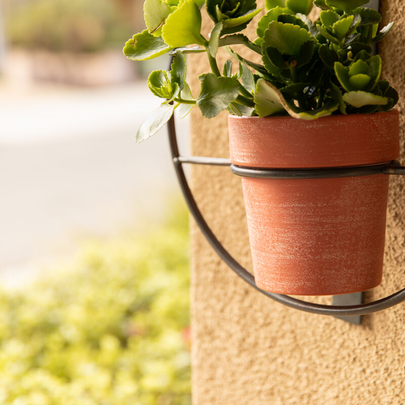 Tivoli 2-Piece Metal Hanging Planter Set