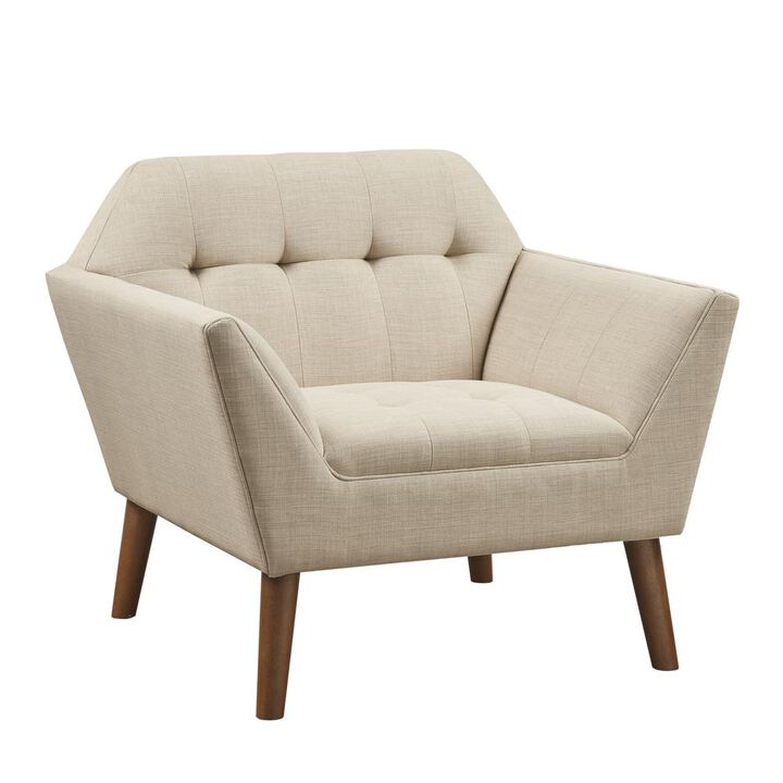 Belen Kox Mid-Century Lounge Chair with Button Tufting, Belen Kox