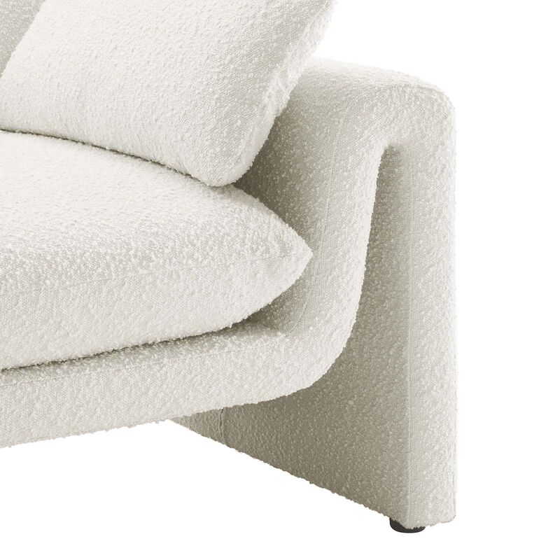 Waverly Boucle Fabric Sofa image number 5