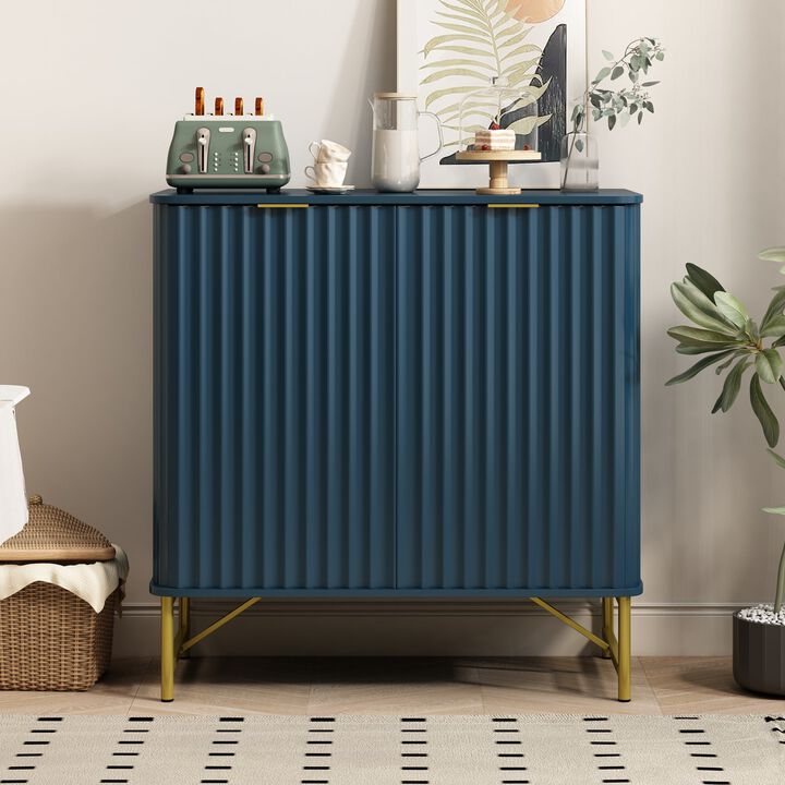 2-Door Accent Cabinet Storage Cabinet