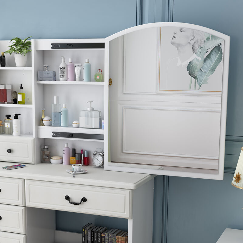 Holnu kFashion Vanity Desk image number 3