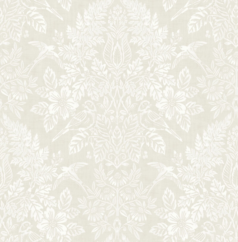Finch Ivory Woodland Wallpaper image number 0
