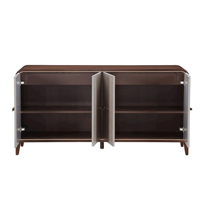 Michael Amini Houston Sideboard - Walnut image number 3